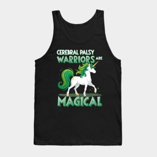 Cerebral Palsy Warriors Unicorn Magical Empowering Tank Top